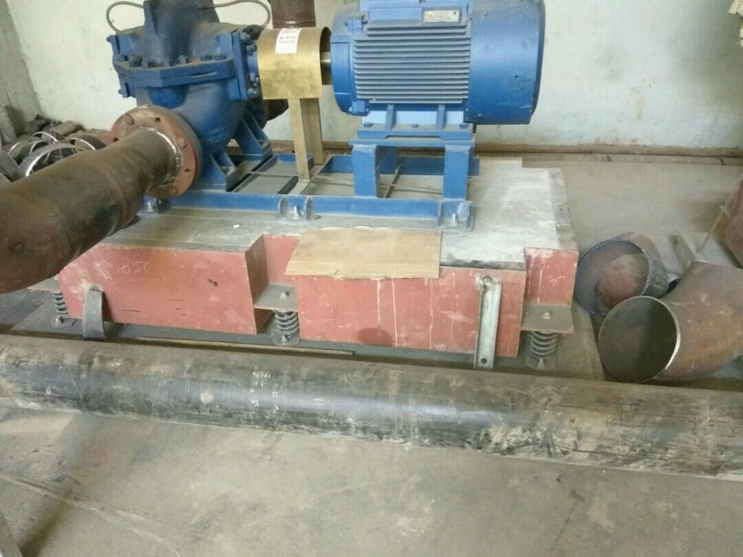 Open Spring Isolator for Horizontal Pump